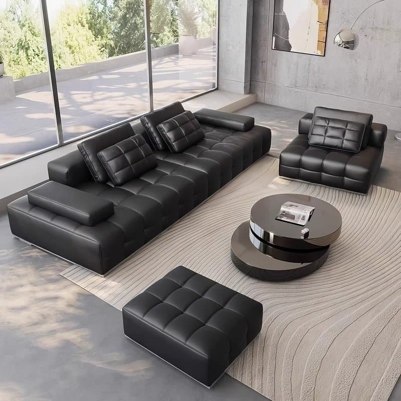 Sofa da thật hay da công nghiệp: cách phân biệt nhanh