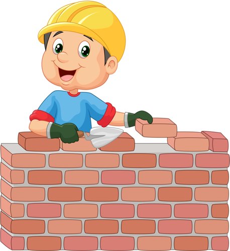Thợ sơn nước đang thi công tường nhà, minh họa khác biệt giữa thuê công nhật và khoán trọn gói